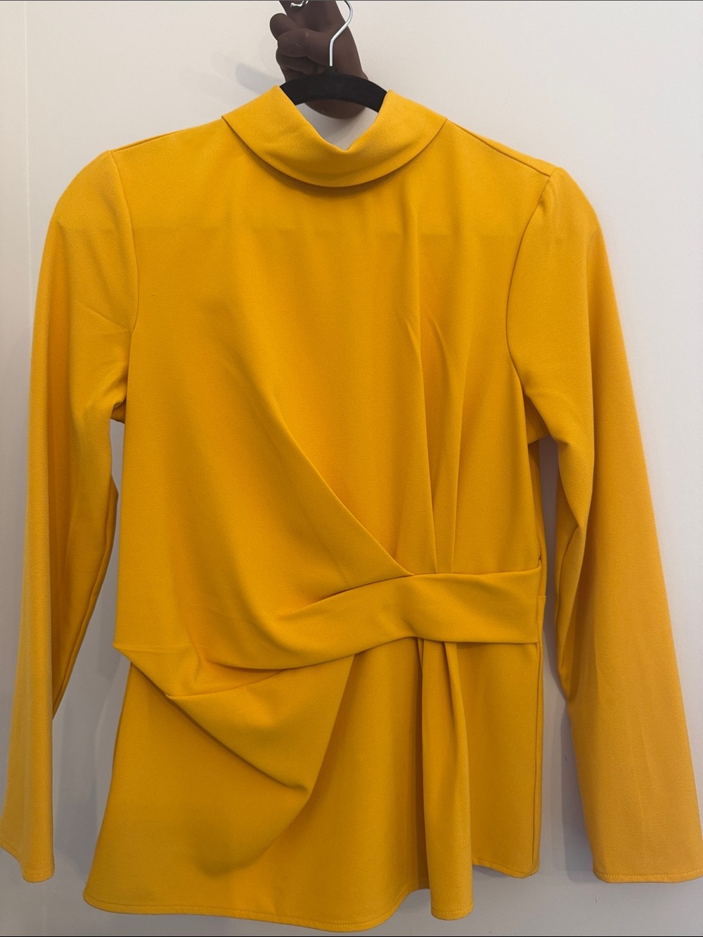 SFW Mustard Yellow Long Sleeve Size small Like New